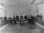 Unidentified lodge meeting, c.1885