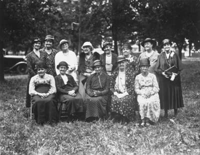 Whitby Womens' Institute 35th Anniversary, June 1934