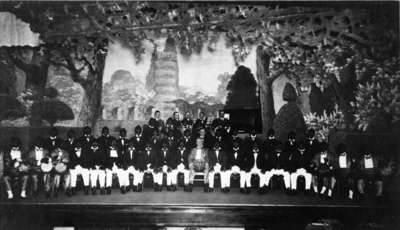 Minstrel Show and Brigg's Orchestra, c.1922