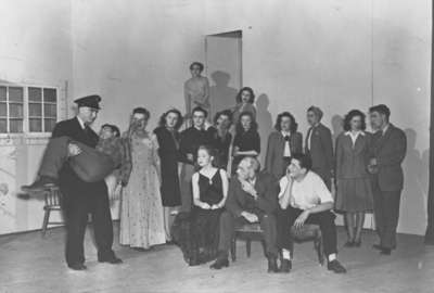 Cast of Whitby Modern Players Theatrical Group, 1948