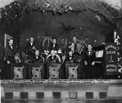 Ragnar Steen's Orchestra at Avis Pavilion, Frenchman's Bay, c.1938-1942