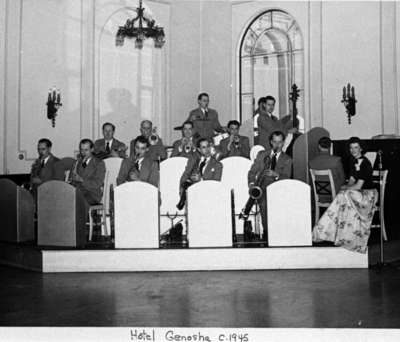 Ragnar Steen's Orchestra at the Hotel Genosha, c.1945