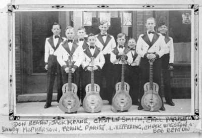 Ragnar Steen's Guitar Band, 1935