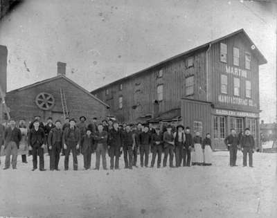 Martin Manufacturing Company (also known as the Buckle Factory), 1899