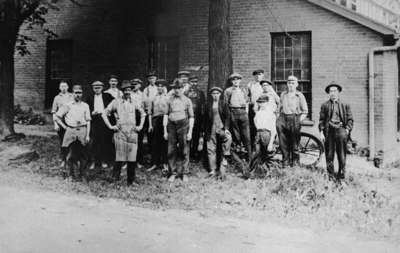 Hatch Manufacturing Company Employees (also known as the Buckle Factory), c.1910