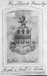 Pentland Family Coat of Arms, c. 1850