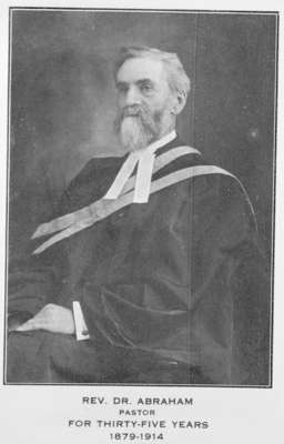 Reverend John Abraham, 1914.