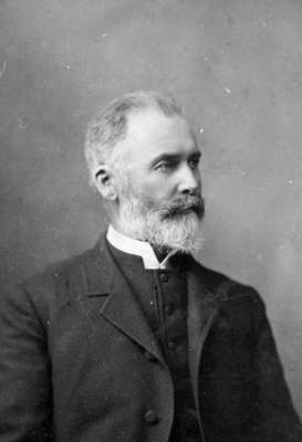 Reverend Hugh Crozier, c. 1900.