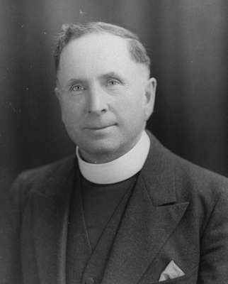 Reverend Edward W. Rowland, c. 1925.