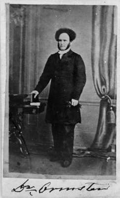 Reverend William Ormiston, c. 1865.