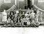 Class Photo, Grades 4 - 6, Brooklin Public School, 1946-1947