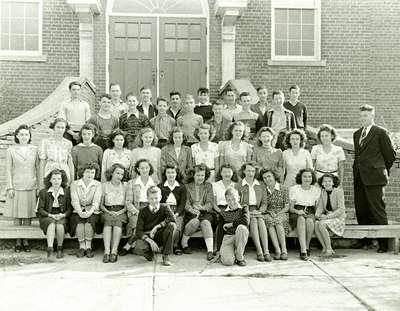 Brooklin High School Class, 1946 - 1947