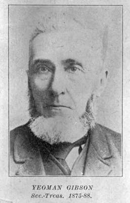 Yeoman Gibson, c.1875