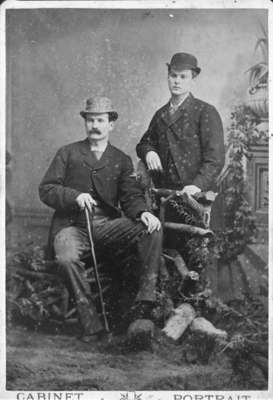 David Mathison and Peter Mathison c. 1880