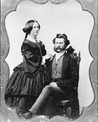 Mr. and Mrs. Henry Warren Annes, c.1859