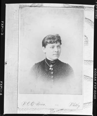 Mrs. Oliver Sebert (Emily T. Bandel) (1864-1953), 1887