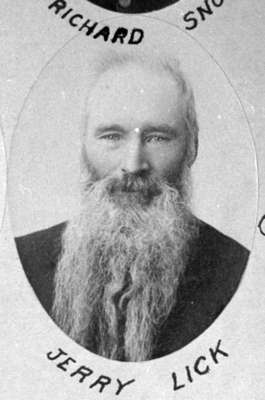 Jeremiah Lick, 1892