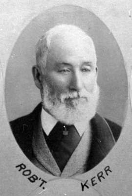 Robert G. Kerr, 1892