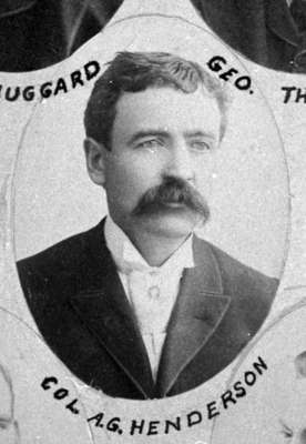 Anson G. Henderson, 1892