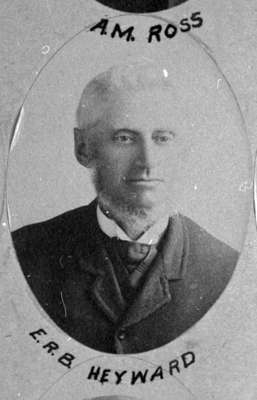 Edgar R.B. Hayward, 1892