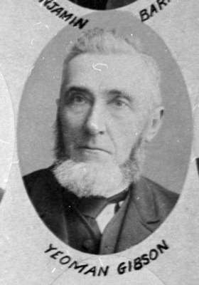 Yeoman Gibson, 1892