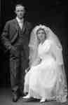 William Henry Guthrie and Mrs. Guthrie (Alice H. Westney) Wedding Photo, c. August 8, 1917