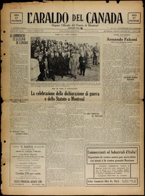 L’Araldo del Canada, 7 Jun 1930