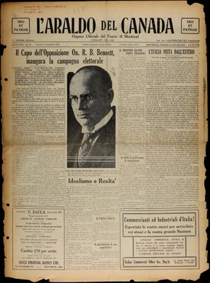 L’Araldo del Canada, 14 Jun 1930