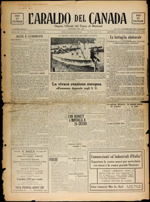 L’Araldo del Canada, 21 Jun 1930