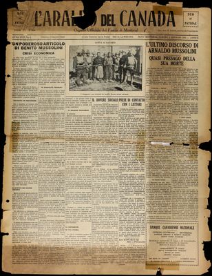 L’Araldo del Canada, 2 Jan 1932