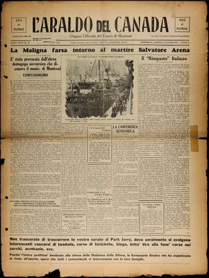 L’Araldo del Canada, 23 Jul 1932