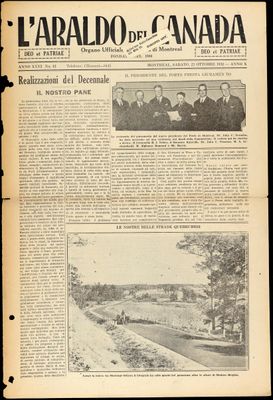 L’Araldo del Canada, 22 Oct 1932