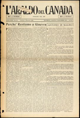 L’Araldo del Canada, 10 Dec 1932