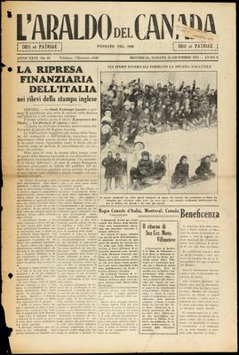 L’Araldo del Canada, 24 Dec 1932