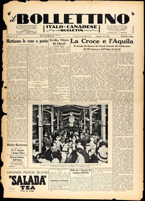 Il Bollettino Italo-Canadese, 28 Sep 1934