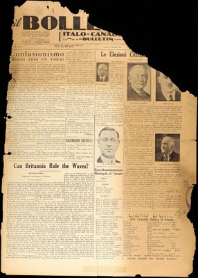 Il Bollettino Italo-Canadese, 3 Jan 1936