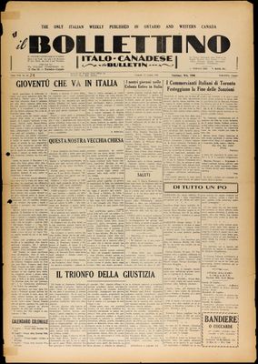 Il Bollettino Italo-Canadese, 17 Jul 1936