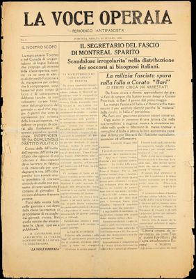 La Voce Operaia, 29 Jul 1933