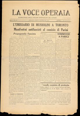 La Voce Operaia, 10 Feb 1934