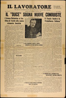 Il Lavoratore, 28 May 1936