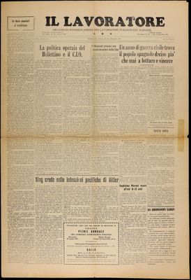 Il Lavoratore, 24 Jul 1937