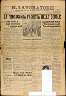 Il Lavoratore, 28 May 1938