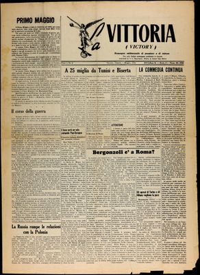 La Vittoria, 1 May 1943