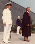 HMS Ajax, 1963 - "The Freedom of the Town" presentation - Capt. Squires - Maj. Irwin - Mayor Mason