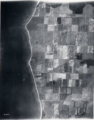 Lake Ontario - Shoreline, c. 1927 - Ajax - Aerial Photograph