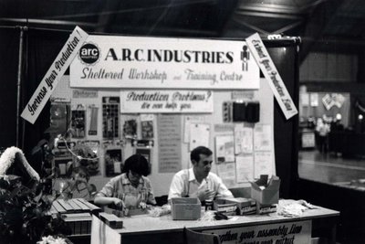 A.R.C. Industries display at Index '69