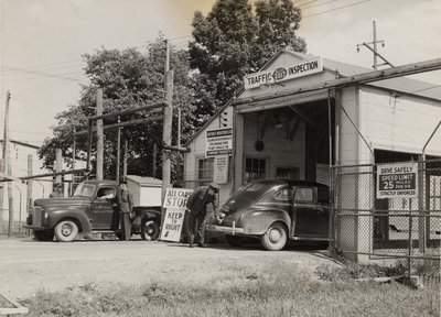 D.I.L. Vehicle inspection on Harwood Ave.