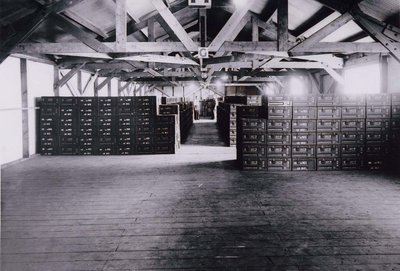 Defence Industries Limited - warehouse near the lake storing finished rounds.