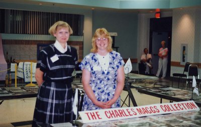 Cathy Dancey and Diabne Merchand of the Ajax Historical Board