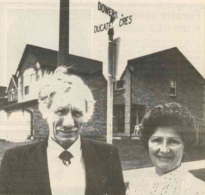 Ajax Veterans Street Dedication: Dowers Drive